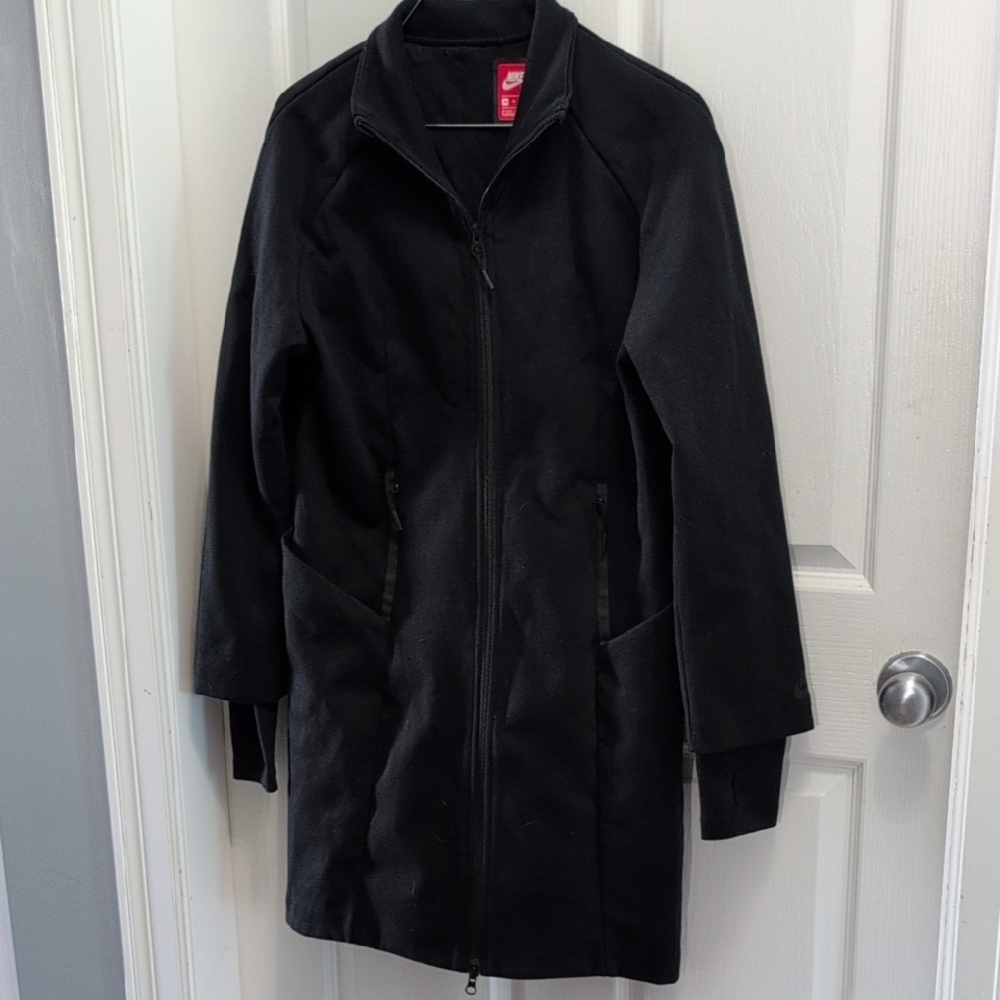 Nike Black Full-Zip Coat